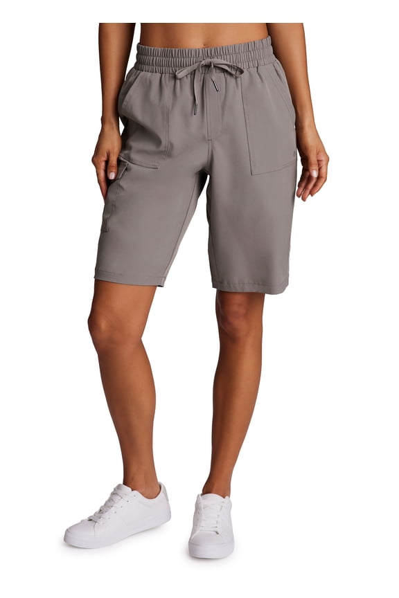 Active Women's Woven Cargo Bermuda Short With Pockets
