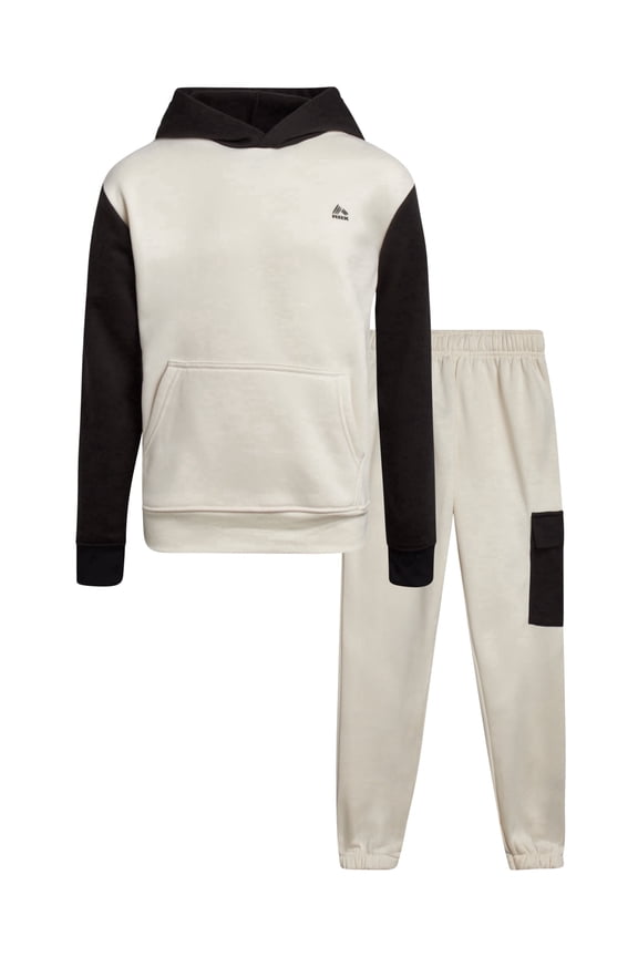 Boys Jogger Set - Soft Fleece Pullover Hoodie and Jogger Sweatpants for Boys 2 Piece Sweatsuit Set