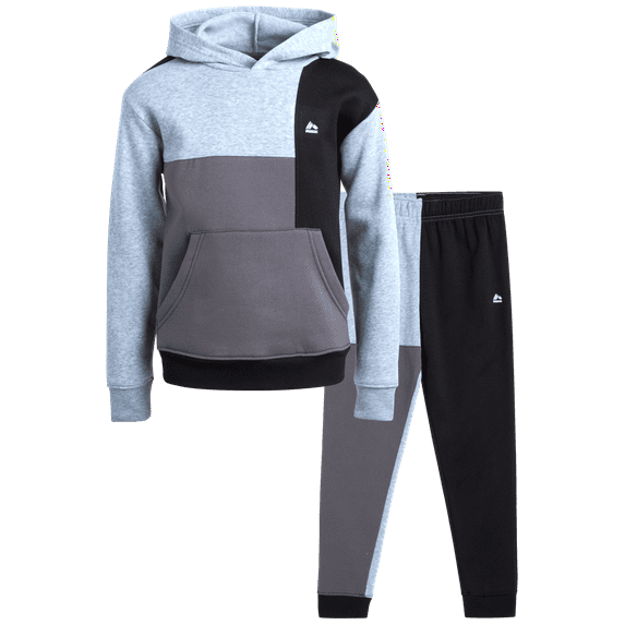RBX Boy's Jogger Set - 2 Piece Fleece Sweatsuit Kids Clothing Set (Size: 4-12)