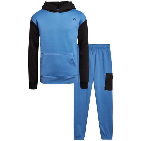 RBX Boys Jogger Set - Soft Fleece Pullover Hoodie and Jogger Sweatpants for Boys 2 Piece Sweatsuit Set