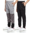 thumbnail image 1 of RBX Boy's Sweatpants - 2 Pack Active Tricot Jogger Pants (Size 4-20), 1 of 7