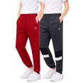 thumbnail image 1 of RBX Boys Sweatpants Tricot Soft Stretch Performance Boys Joggers with Elastic Waist & Pockets 2 Pack, 1 of 6