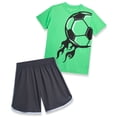 thumbnail image 1 of RBX Boys Athletic Outfit Shorts Set Breathable Performance Graphic Tee and Mesh Gym Shorts 2 Piece, 1 of 7