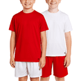 thumbnail image 1 of RBX Active Boys Short Sets - 4 Piece Dry Fit Short Sleeve T-Shirt and Shorts Athletic Sets (8-16), 1 of 7