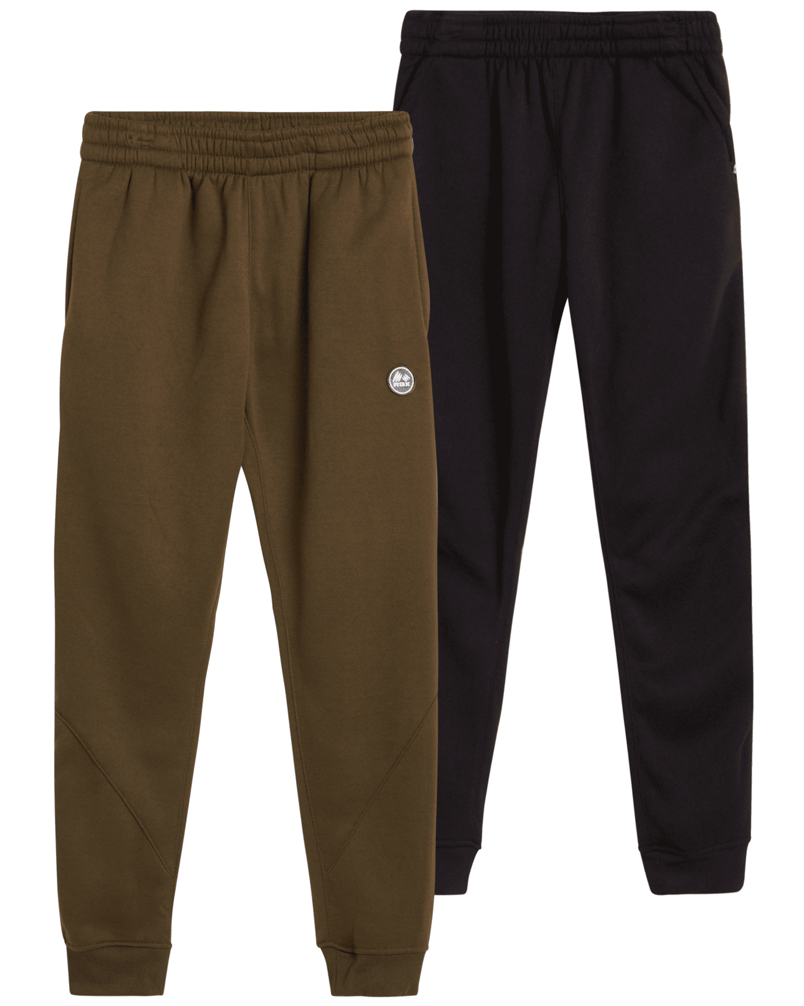 RBX Boys' Active Sweatpants 2 Pack Performance Fleece Jogger Pants with Pockets (520