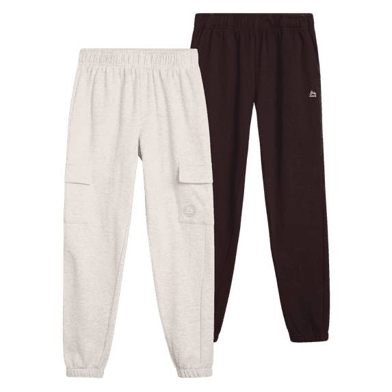 RBX Boys Sweatpants - 2 Pack Active Performance Soft Fleece Jogger Sweatpants with Pockets