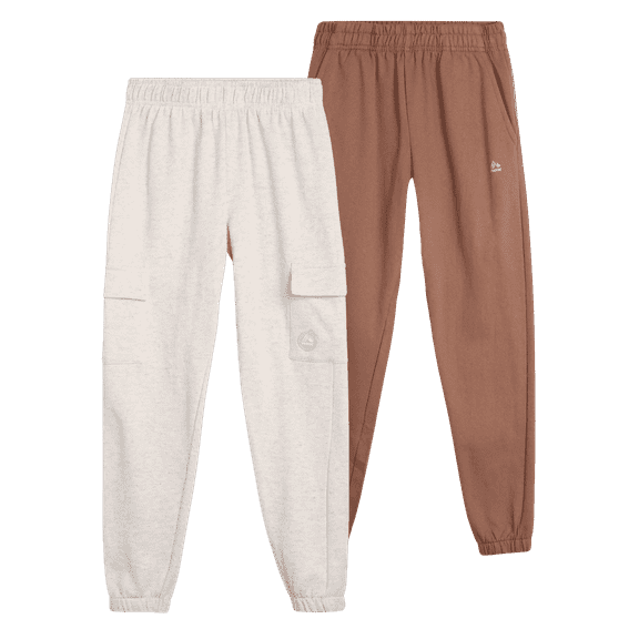 RBX Boys Sweatpants - 2 Pack Active Performance Soft Fleece Jogger Sweatpants with Pockets