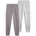 thumbnail image 1 of RBX Boys Sweatpants - 2 Pack Active Performance Soft Fleece Jogger Sweatpants with Pockets, 1 of 7