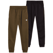 RBX Boys' Active Sweatpants - 2 Pack Performance Fleece Jogger Pants with Pockets (8-16)
