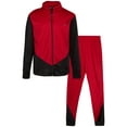 thumbnail image 1 of RBX Boys' Active Tracksuit Set - 2 Piece Zip Tricot Track Jacket Sweatshirt and Jogger Pants (8-12), 1 of 9