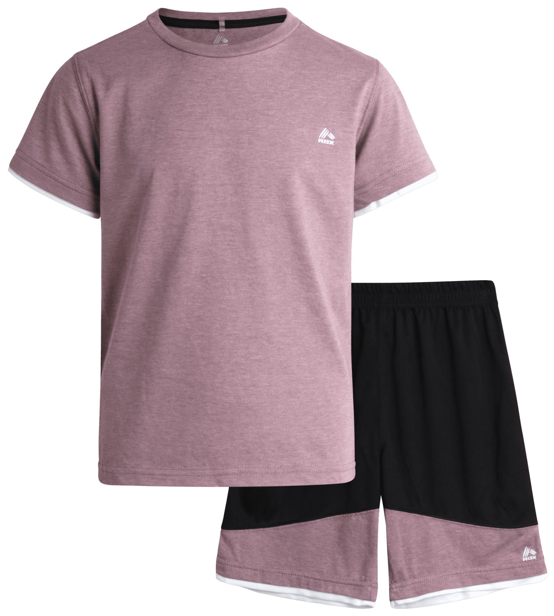  RBX Boys' Activewear Short Set - Short Sleeve T-Shirt and Gym  Shorts Performance Set (4-12), Size 8, CharcoalLunar: Clothing, Shoes &  Jewelry