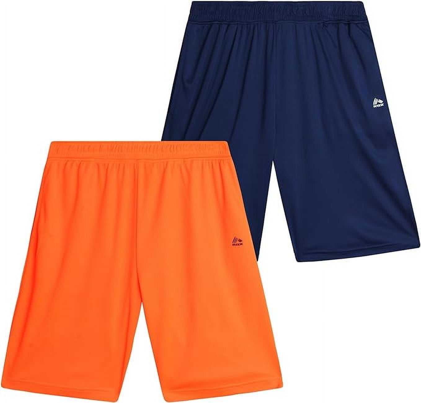Youth Basketball Shorts RBX Boys' Athletic Shorts Pack Active