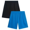 thumbnail image 1 of RBX Boys Athletic Shorts - 2 Pack Performance Mesh Jersey Gym Shorts with Elastic Waistband (8-16), 1 of 7