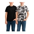 thumbnail image 1 of RBX Boys' Athletic T-Shirt - 2 Pack Active Performance Dry-Fit Sports Tee (Size: 8-16), 1 of 7