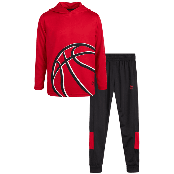 RBX Active Boys Sweatpants Set - 2 Piece Athletic Hoodie Sweatshirt and Jogger Sweatpants (8-12)