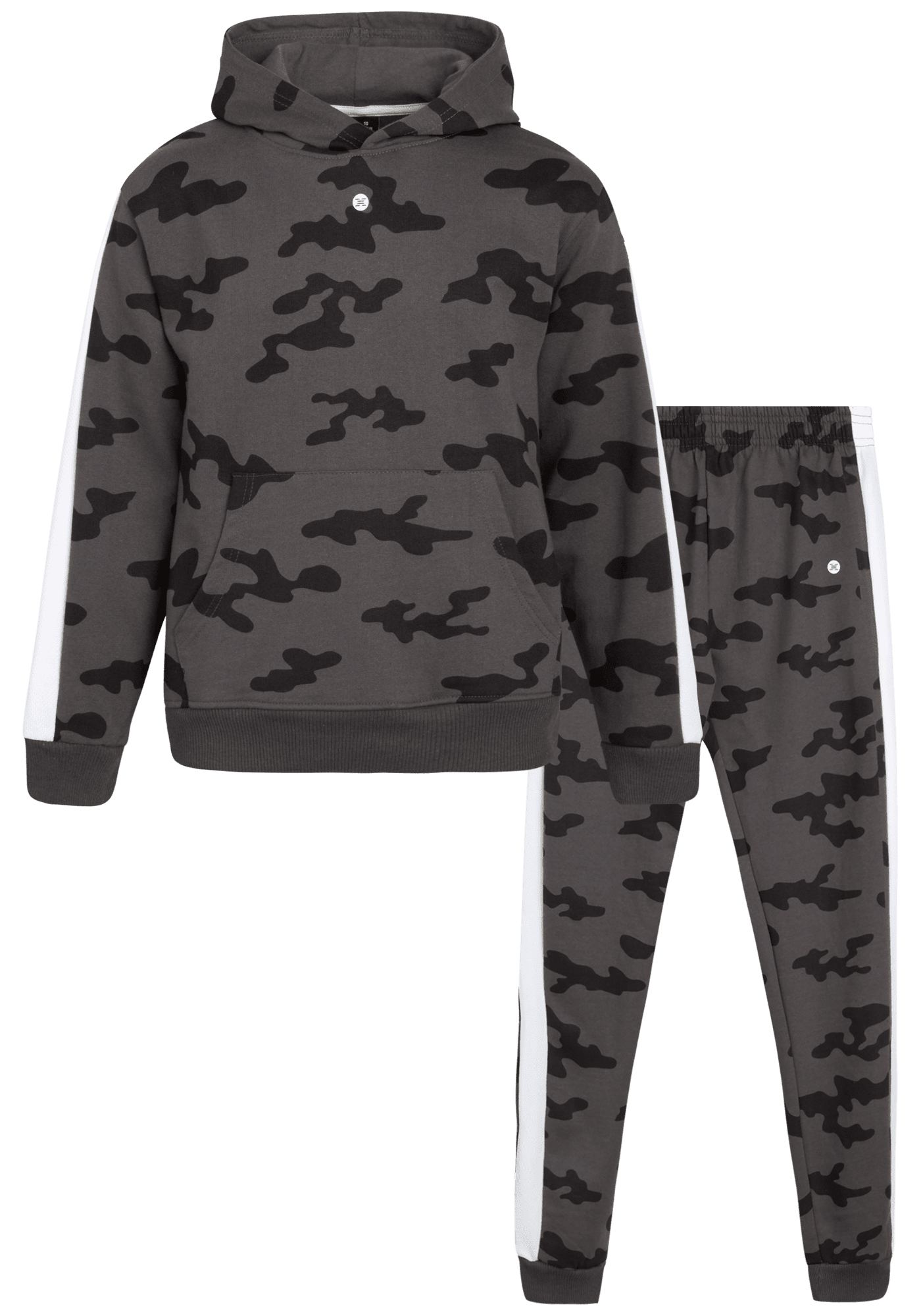Athletic Works Girls Scuba Zip Hoodie and Joggers Set, Sizes 4-18