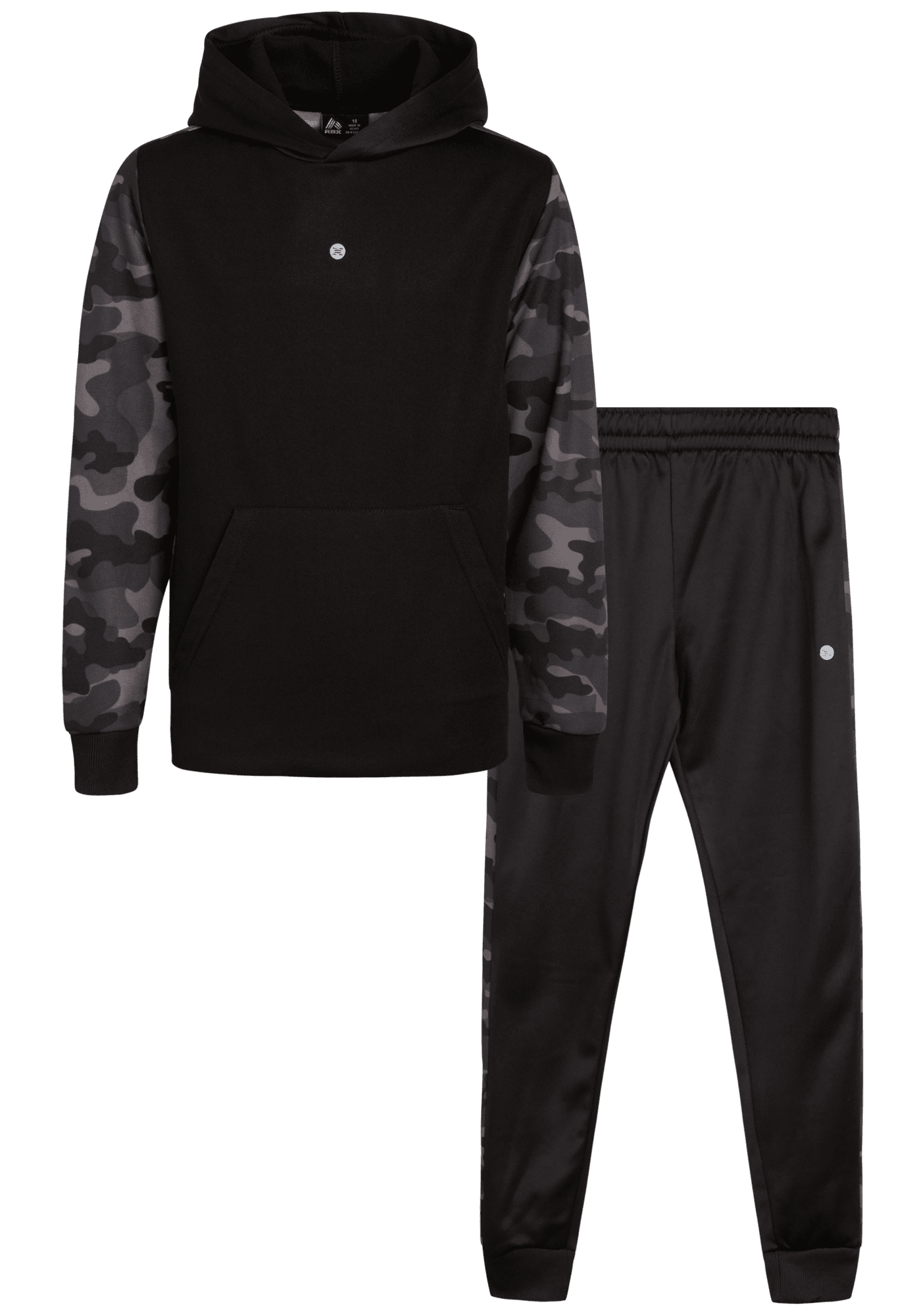 RBX Boys' Jogger Set 2Piece Thermal Sports Hoodie and Tricot Joggers