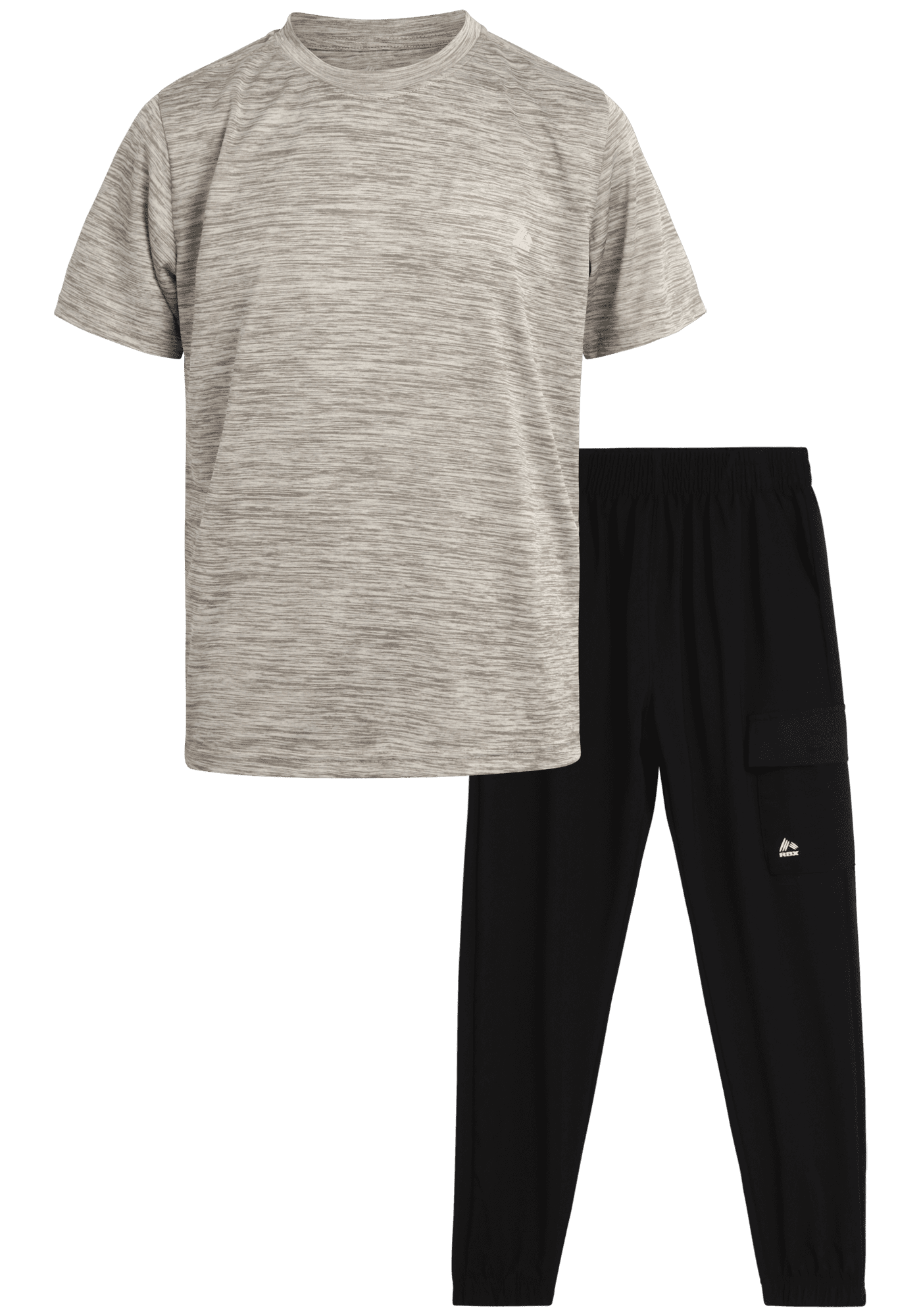 RBX Boys Pants Set 2 Piece T Shirt And Cargo Jogger Pants Casual princesa-en-espa-ol-vanessa-black-letras-com