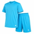 thumbnail image 1 of RBX Boys Athletic Outfit Short Set Performance Shirt and Basketball Shorts for Boys 2 Piece, 1 of 7