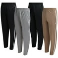 thumbnail image 1 of RBX Boys Sweat Pants - 4 Pack Tricot Joggers for Boys - Soft Athletic Pants for Kids (Sizes: 8-16), 1 of 7