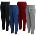 thumbnail image 1 of RBX Boys Sweat Pants - 4 Pack Tricot Joggers for Boys - Soft Athletic Pants for Kids (Sizes: 8-16), 1 of 7
