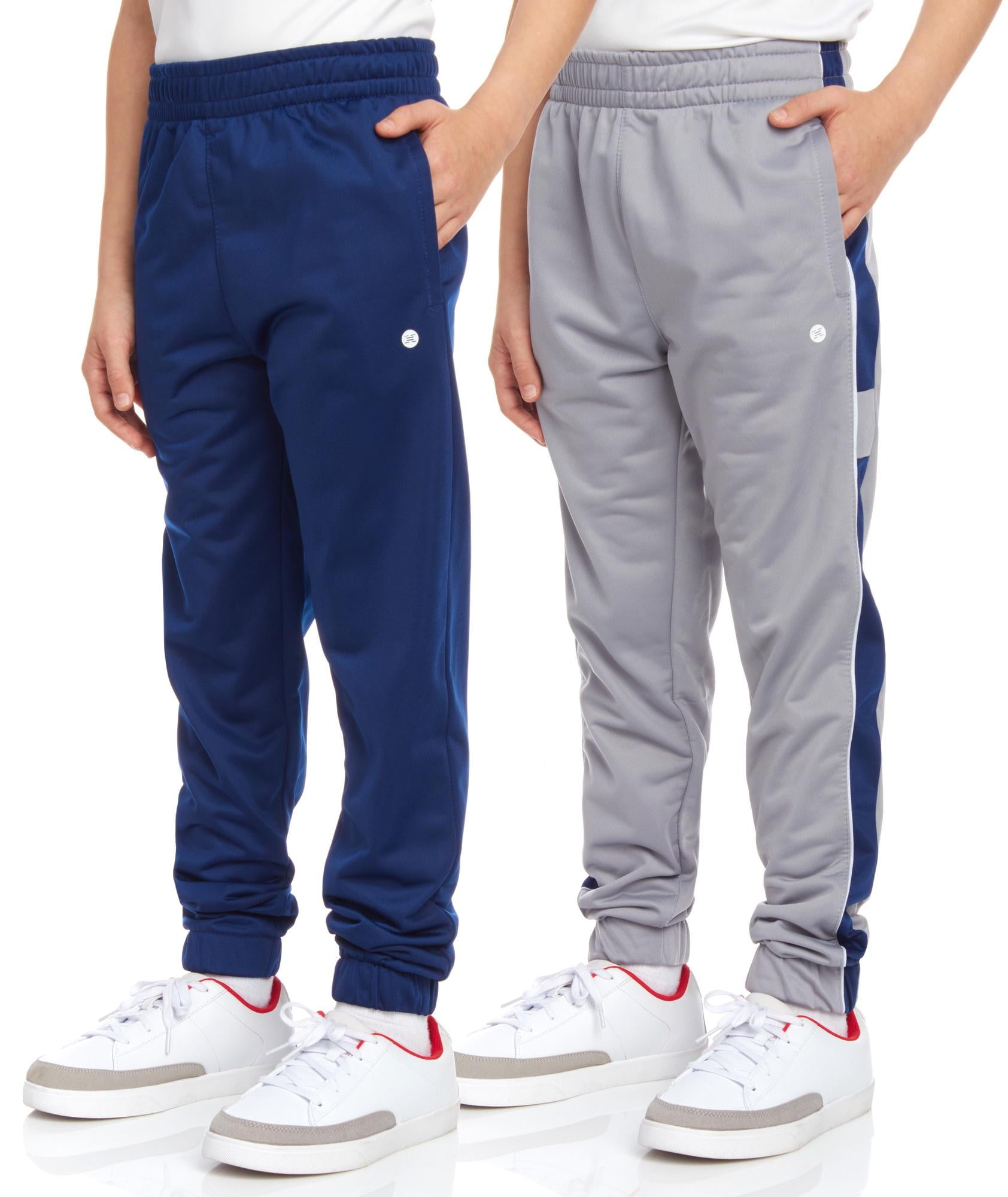 RBX Boy s Sweatpants 2 Pack Active Tricot Jogger Pants Size 4 20 Walmart