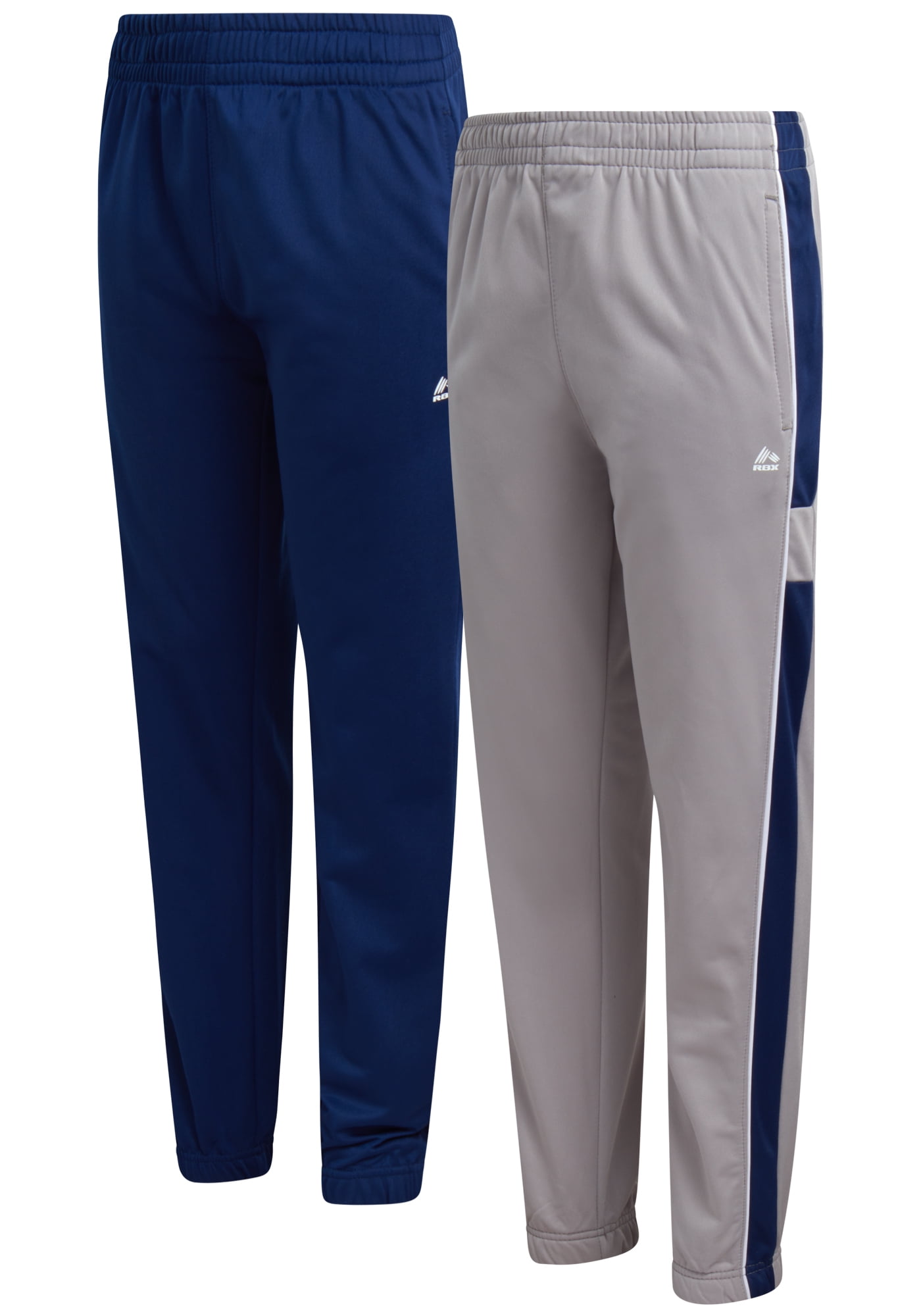 RBX Boy's Sweatpants - 2 Pack Active Tricot Jogger Pants RBX Boy's Sweatpants - 2 Pack Active Tricot Jogger Pants