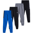 thumbnail image 1 of RBX Boys Sweatpants Tricot Soft Stretch Performance Boys Joggers with Elastic Waist & Pockets 4 Pack, 1 of 7