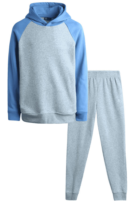 Boys Jogger Set - Soft Fleece Pullover Hoodie and Jogger Sweatpants for Boys 2 Piece Sweatsuit Set