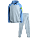 Sweatsuit Women New York Letter Printed Sweatsuits Hoodie Sweatshirt Drawstring Suit Track Suits Women Set Grey XXL