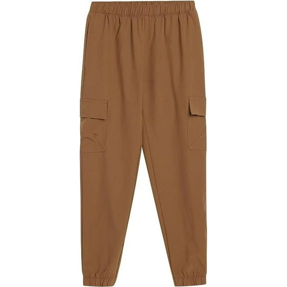 RBX Boys Pants - Quick Dry Stretch Woven Boys Joggers Sweatpants Athletic Pants for Kids (Sizes: 8-16)