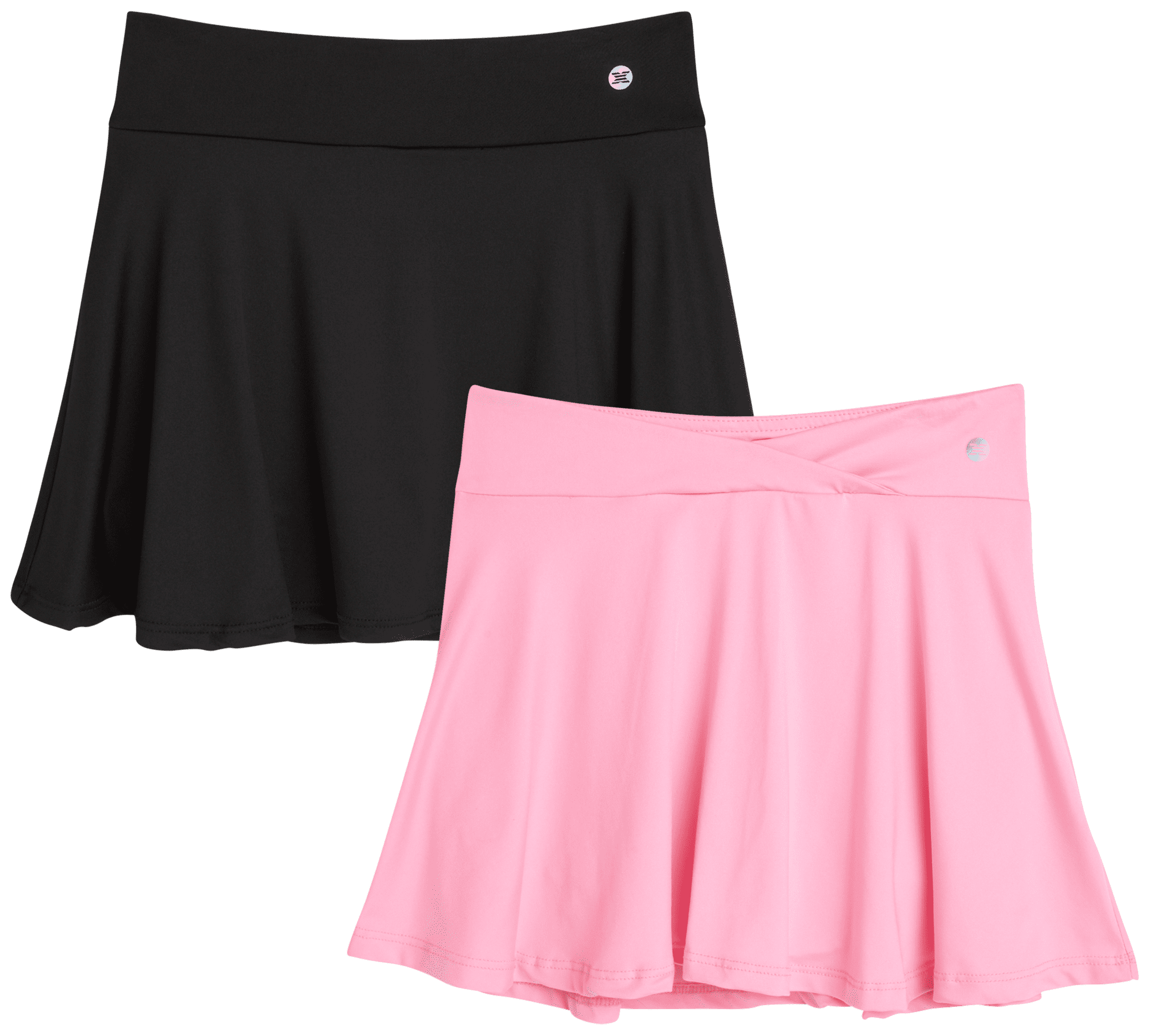 RBX Girls' Active Skirt - 2 Pack Pleated Athletic