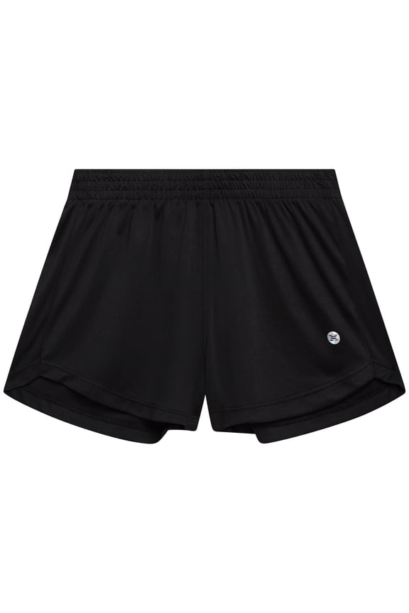 Girls Athletic Shorts - Active Performance Mesh Jersey Gym Shorts Activewear for Outdoor Play