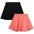 thumbnail image 1 of RBX Girls Athletic Skorts Performance Scooter Skirt for Girls with Shorts Underneath 2 Pack, 1 of 7