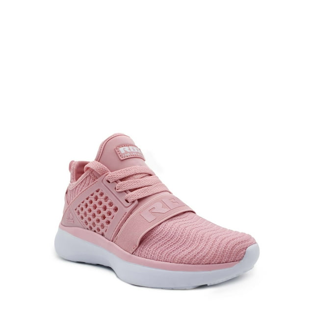 RBX Girls Knitted Lace-Up Sneakers - Walmart.com