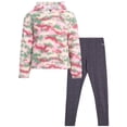 thumbnail image 1 of RBX Girls Legging Set 2 Piece Quarter Zip Sherpa Pullover Sweatshirt & Kids Yoga Pants (7-12), 1 of 7