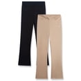 thumbnail image 1 of RBX Girls Stretch Flare Bell Bottom Leggings with Pockets for Yoga Dance and Play 2 Pack, 1 of 7