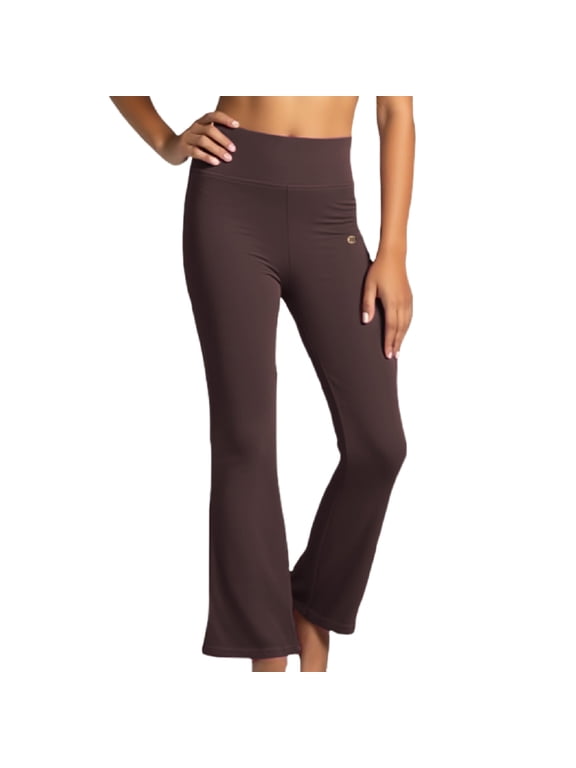 Girls Leggings Wide Leg Flare Athletic Yoga Workout Ballet Girls Bell Bottom Leggings (7-16)