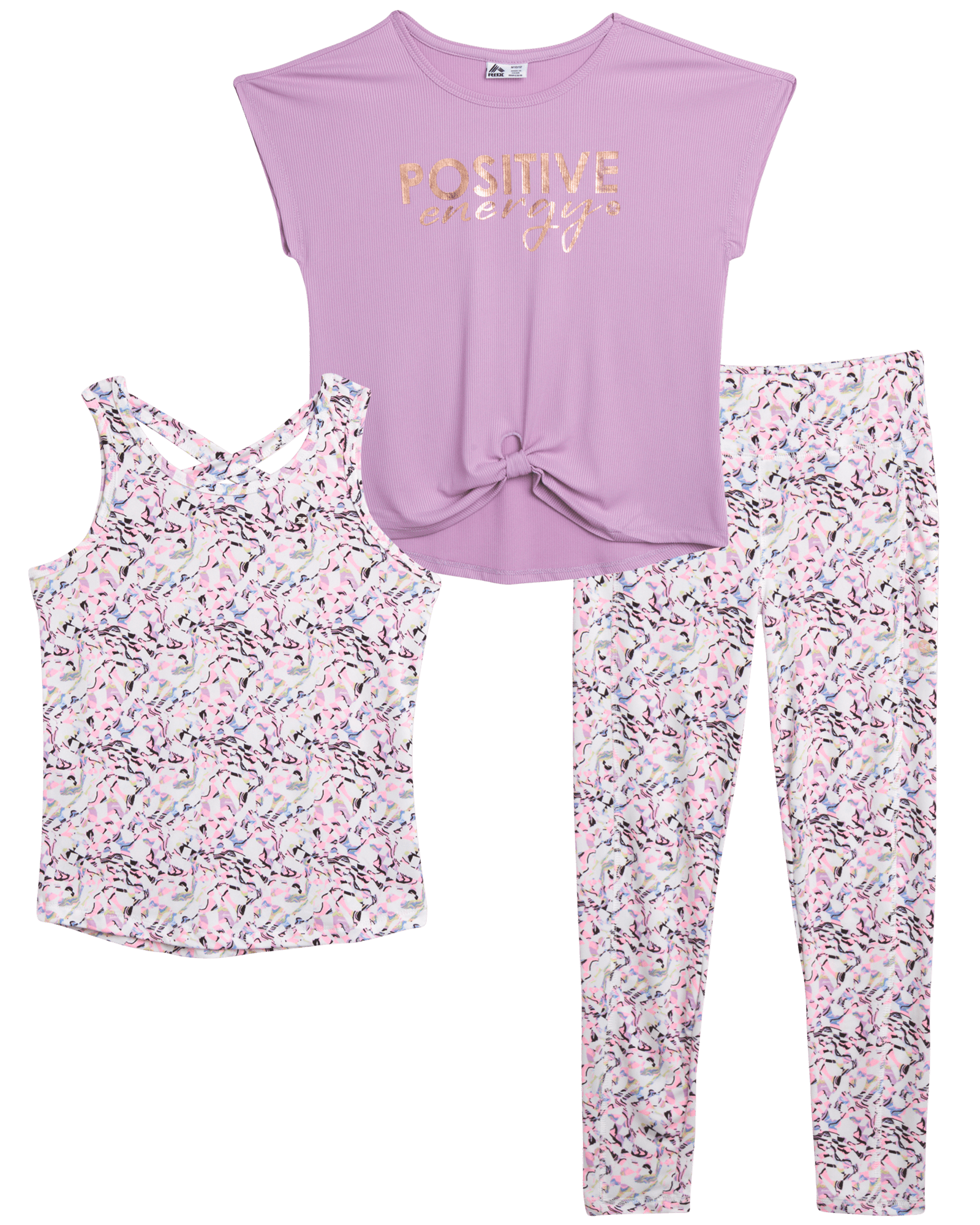 rbx-girls-pants-set-3-piece-short-sleeve-performance-t-shirt-tank