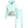 thumbnail image 1 of RBX Girls Sweatpants Set - 2 Piece Fleece Zip Up Girls Sweatshirt and Jogger Set (7-12), 1 of 7