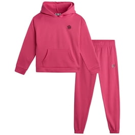 Hanes Girls' EcoSmart Crew Sweatshirt And Sweatpant
