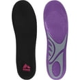 thumbnail image 1 of RBX Massaging Sport Gel All Day Comfort Insoles, Full Length, Women 6-10 (Purple), 1 of 4