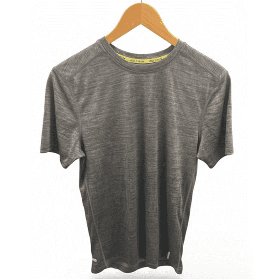 RBX - Men's Crew Neck T-Shirt, Dark Gray, Style:CRM2055R1B (Men's Large)