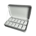 thumbnail image 1 of RBYENOU Portable 6/10/12 pu Leather Zipper Bag Watch Box Flip Cover Jewelry Storage Box Suitable for Business, Gift Giving, Travel, 1 of 10