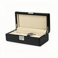 thumbnail image 1 of RBYENOU Wooden PU Leather Cover Wooden 4/10 Slot Watch Box with Free Printing Logo - Unisex Wooden Jewelry Box for Business, Gift Giving, 1 of 8