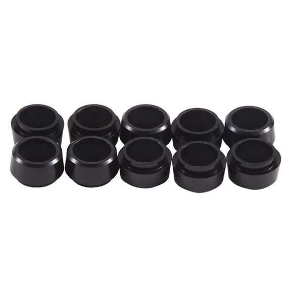RBZ2 0.335 Ferrules for Golf Irons - 10-Pack, Black Plastic