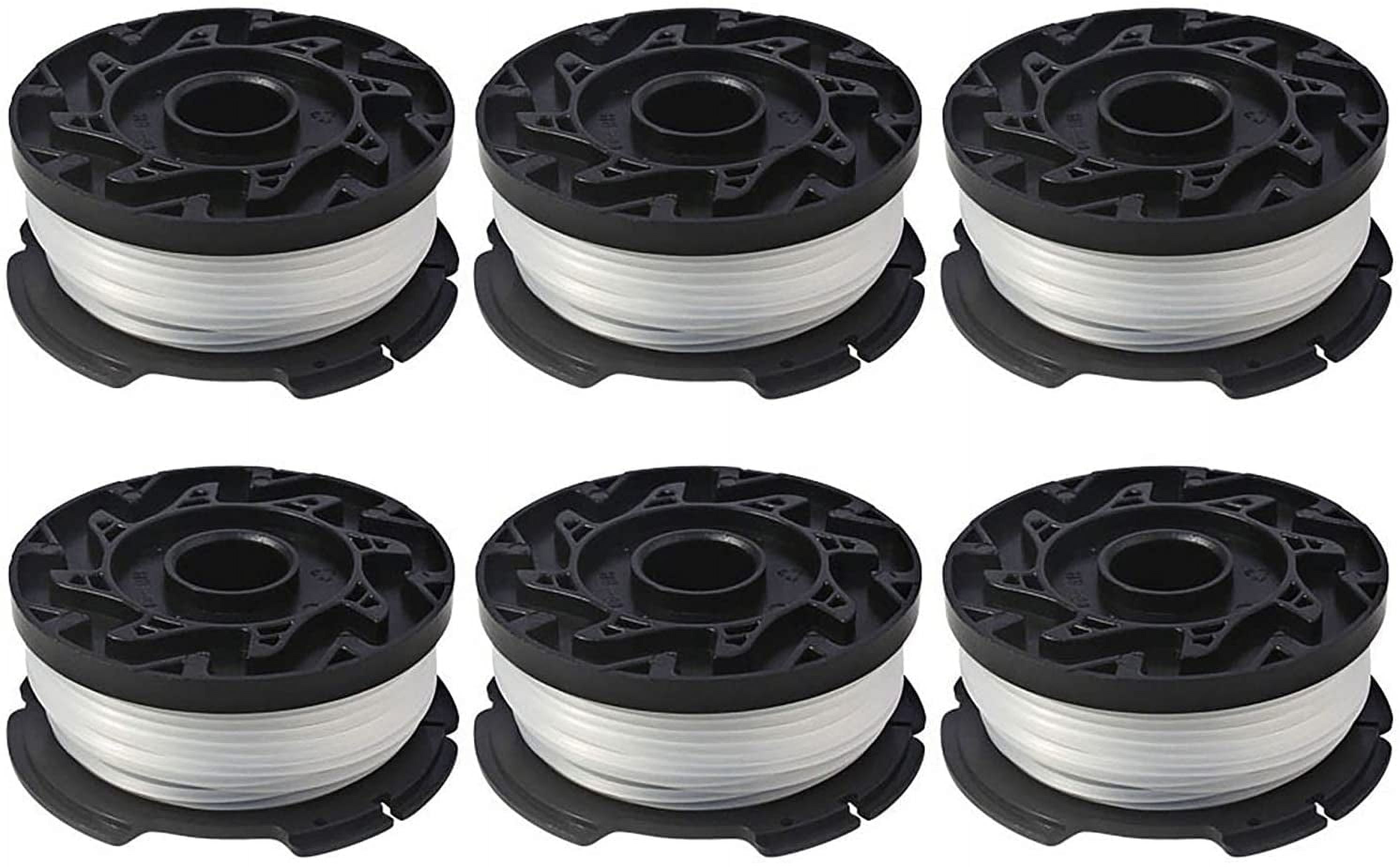 String Trimmer Spools Compatible With Black And Decker Gh710 Gh700 Gh750  Rc-065, Weed Eater Refills Line 36ft 0.065 + Rc-065-p Spool Cover Cap