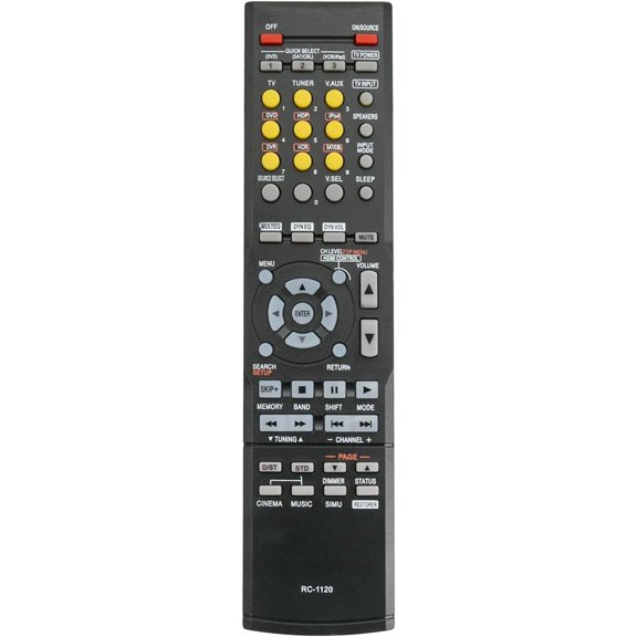 RC-1120 Remote Control Commander fit for Denon AV Surround Receiver Home Theater System AVR-1610 AVR-590