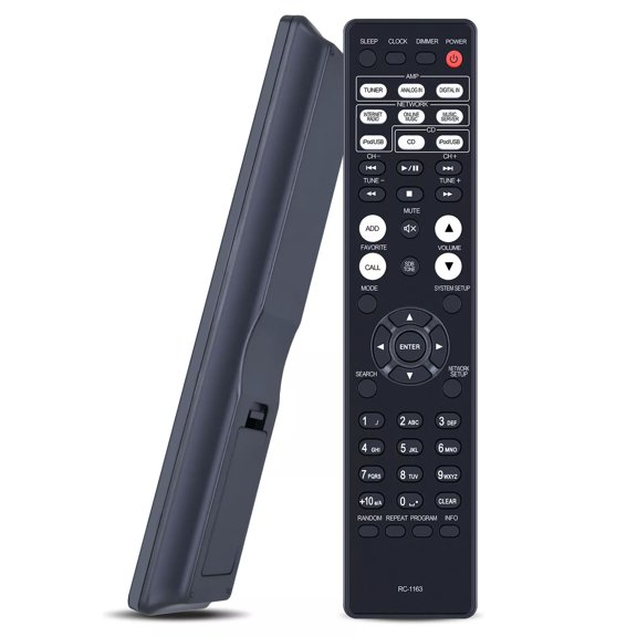 RC-1163 Remote Control Commander fit for Denon AV Receiver DCD-F109 DRA-F109