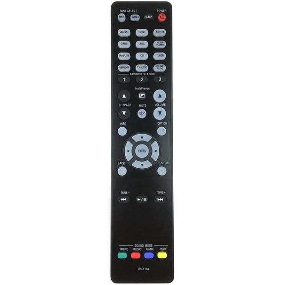 RC-1184 Remote Control Commander fit for Denon AV Receiver AVR-2313 AVR-S800CI AVR-1713 AVR-S700W